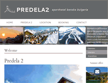 Tablet Screenshot of predela2bansko.com